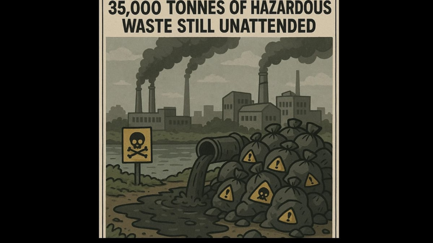 Cuncolim Pollution Concerns Persist Despite GSPCB Measures; 35,000 Tonnes of Hazardous Waste Still Unattended 1 Cuncolim Pollution Concerns Persist Despite GSPCB Measures; 35,000 Tonnes of Hazardous Waste Still Unattended