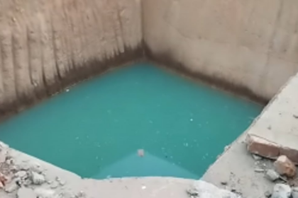 Cuncolim residents demand authorities to fill up the Illegal well at Cuncolim IDC