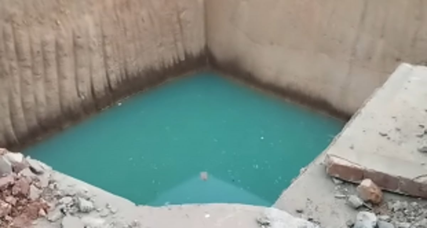 Cuncolim residents demand authorities to fill up the Illegal well at Cuncolim IDC