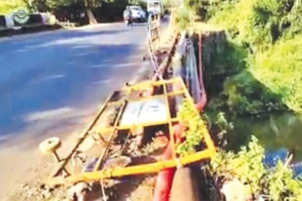 Cuncolim’s accident-prone Uskini bridge on the verge of collapse