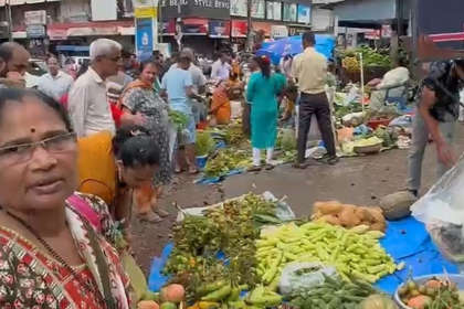Curchorem Market Comes Alive with Grand Matoli Bazaar Ahead of Ganesh Chaturthi