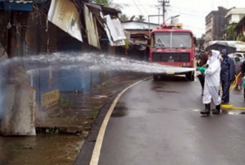 Curchorem Market finally sanitised