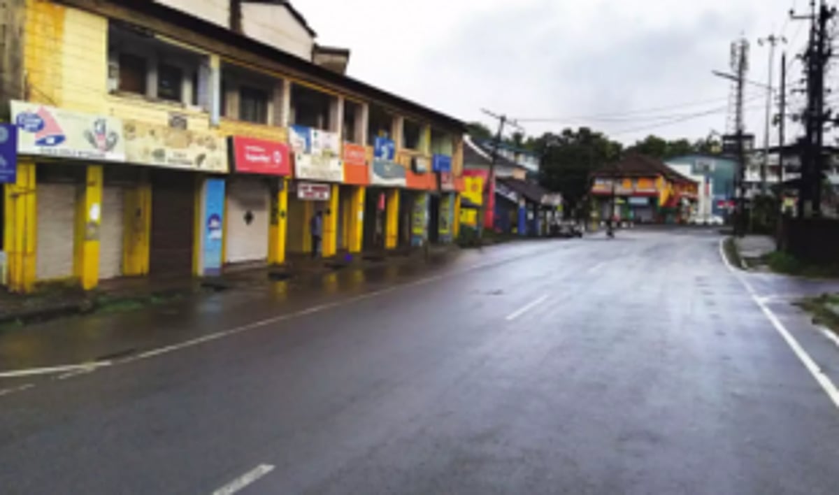 Curchorem Market lockdown extended till Wednesday