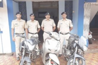 Curchorem police  recover 3 more  stolen 2-wheelers