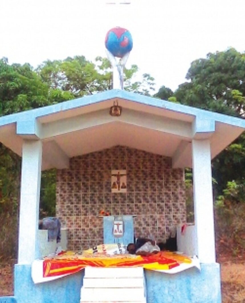 Curdi chapel resurfaces in  dry Selaulim dam, feast after four-year hiatus