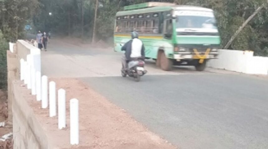 Curti-Mestwada culvert opening relieves Ponda-Khandepar Highway commuters