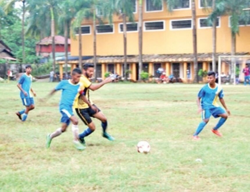 Curtorim Gym down Cuncolim Union 1 Curtorim Gym down Cuncolim Union