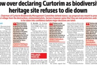 Curtorim biodiversity site: Crucial info lacking, farmers’ queries unanswered, allege locals