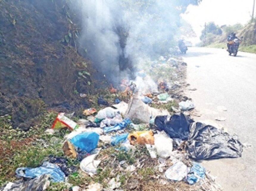 Curtorim faces double whammy of litter and air pollution