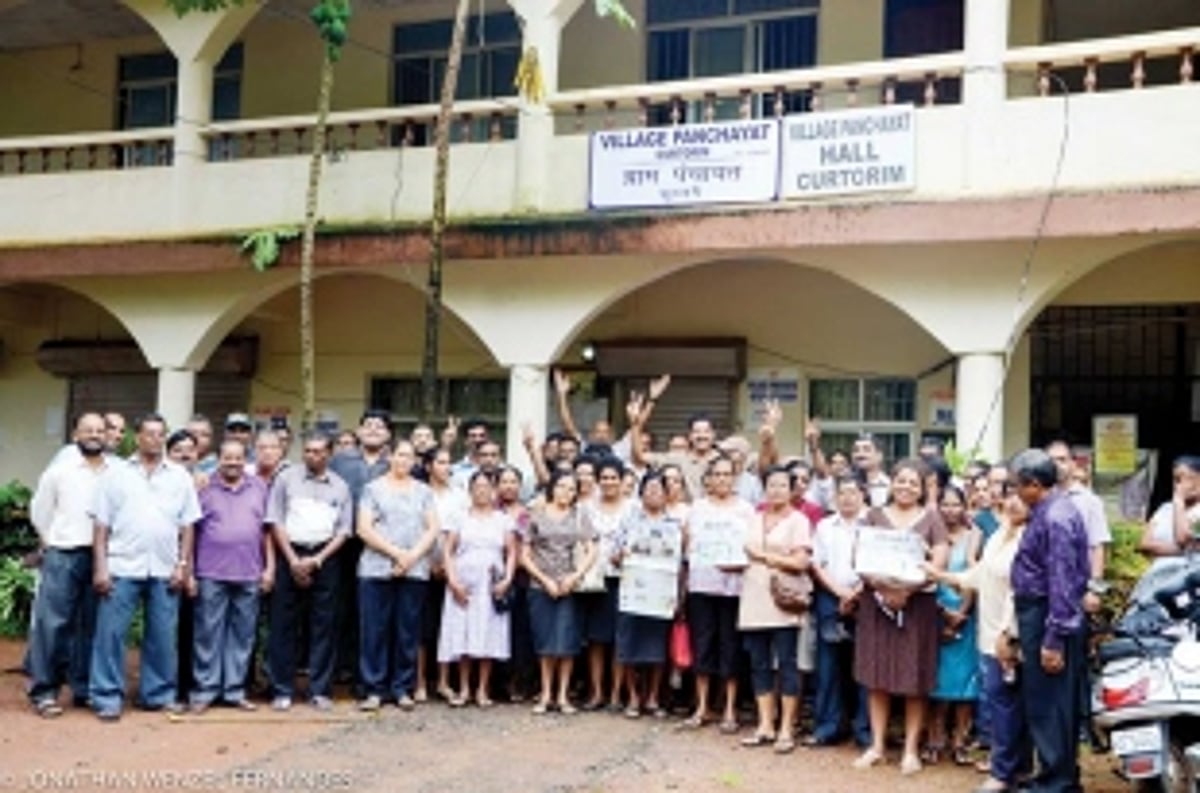Curtorim villagers up ante
