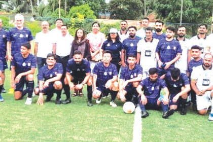 Customs XI Defeat CGST XI 5-2 in Thrilling GST Day 2025 Football Match