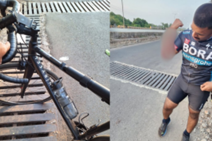 Cyclists urge PWD to change street gutter cover design to avoid accidents