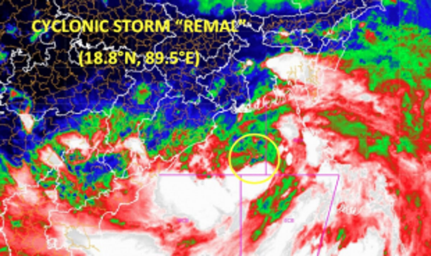 Cyclone Remal weakens; IMD predicts further weakening