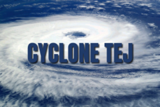 Cyclone 'Tej' Strengthens Over Arabian Sea, Poses Potential Threat to Yemen-Oman Coastlines