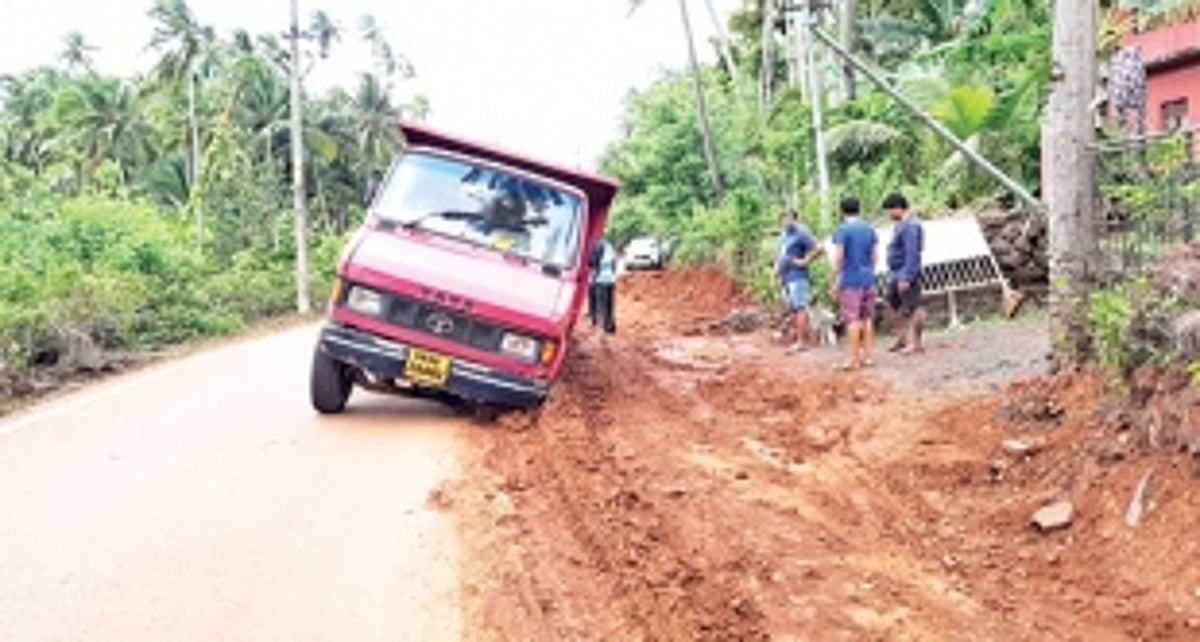Cyclone washes away delayed  pre-monsoon work in Sanguem