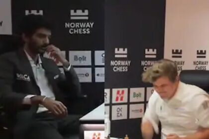 D Gukesh opens up about world No. 1 Magnus Carlsen’s frustration after Norway Chess defeat: “I’ve banged many tables”