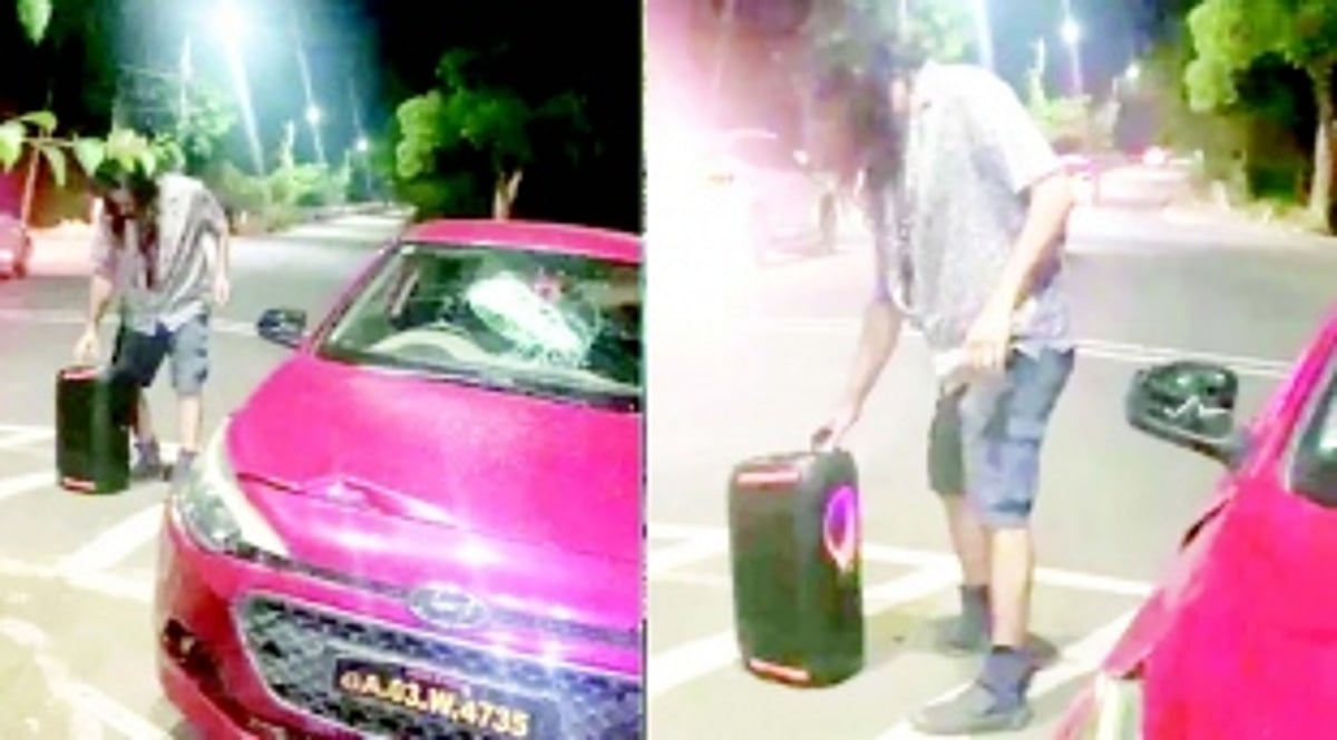 DANCE OF LAWLESSNESS: Mumbai tourist allegedly ‘scratches’ two cars, and does a jig