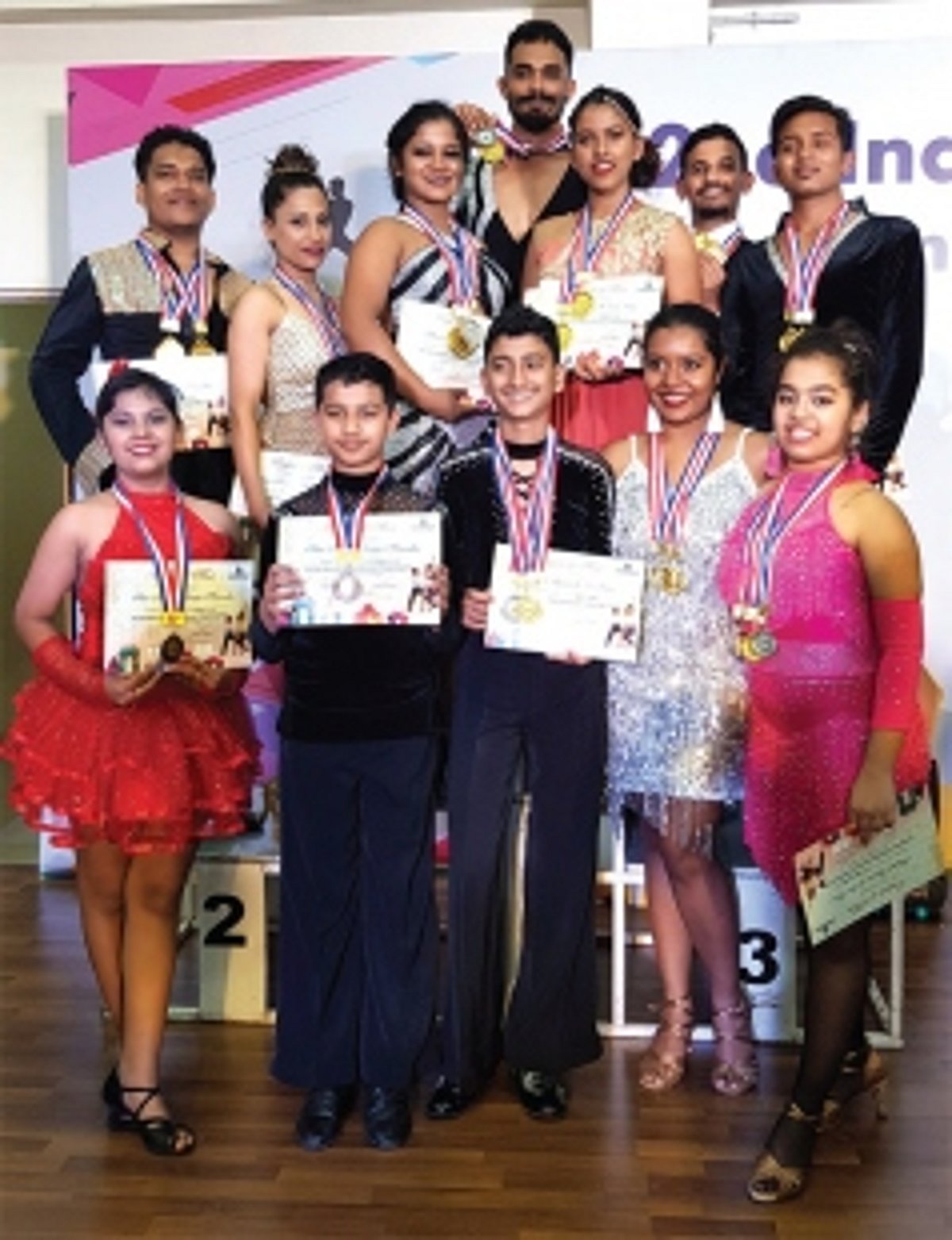 DANCING THEIR WAY TO THE TOP!