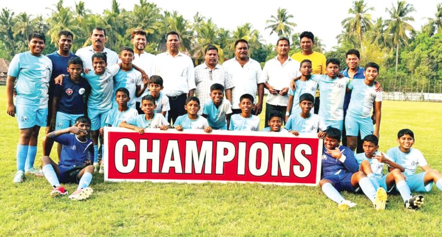 DBO Fatorda are South Goa
GFA U-13 Div II champions