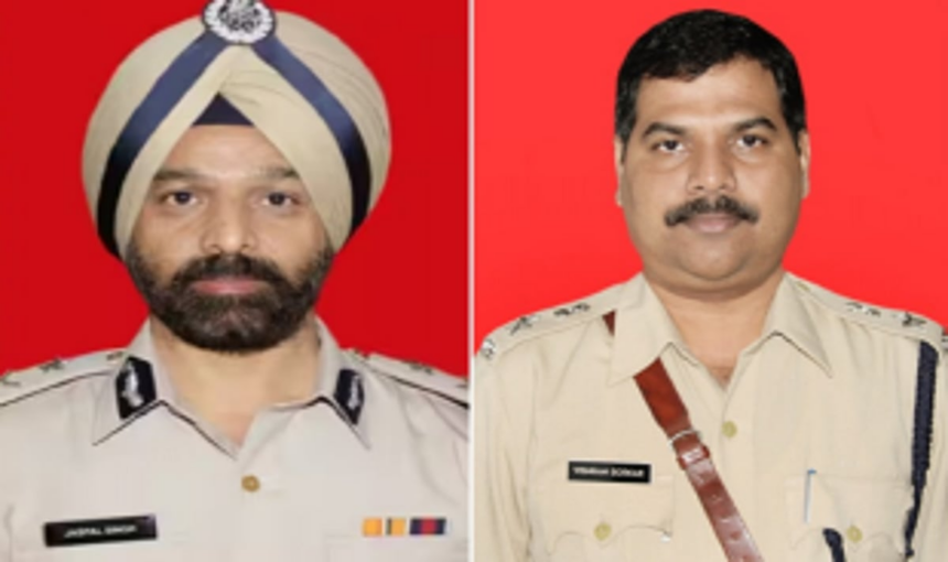 DGP, SP Borkar awarded President’s Police medal for distinguished service