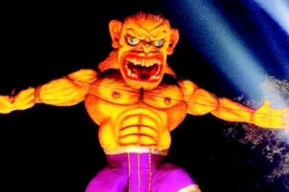 DIWALI RITUAL OF NARKASUR IN GOA