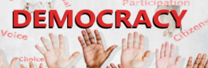 DOES THIS SPELL DEMOCRACY?