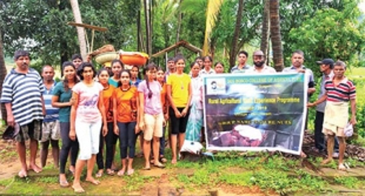 DON BOSCO COLLEGE OF AGRICULTURE UPDATES FARMERS’ SKILLS