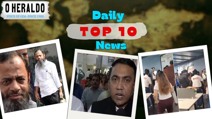 Daily10@Herald: 50% Bus Fare Slash for Working Women in Goa; Land Fraud Accused Mohammad Sohail Re-Arrested in Major Crackdown 1 Daily10@Herald: 50% Bus Fare Slash for Working Women in Goa; Land Fraud Accused Mohammad Sohail Re-Arrested in Major Crackdown