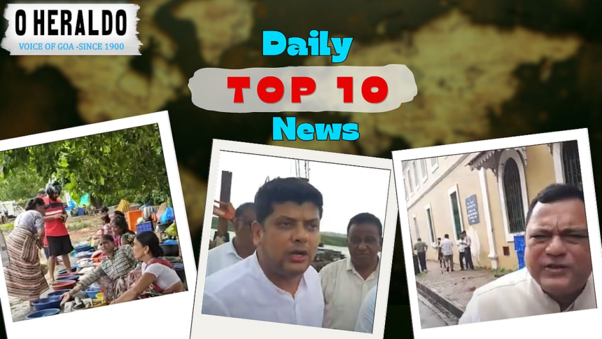 Daily10@Herald: Congress slams BJP over Chorao ferry delay; Mauvin says taxi meter move predates his tenure 1 Daily10@Herald: Congress slams BJP over Chorao ferry delay; Mauvin says taxi meter move predates his tenure
