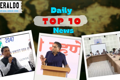 Daily10@Herald: Goa CM Pramod Sawant dismisses job crisis claims; RND blames rainwater for Chorao ferry mishap