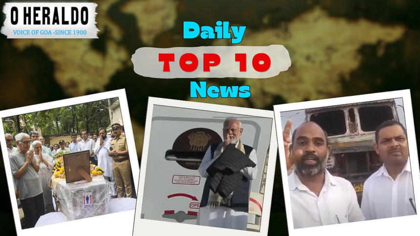 Daily10@Herald: IndiGo Flight from Goa Faces Turbulence, Lands Safely; Pharmacy College Coming Soon to Sankhali, Says CM Sawant 1 Daily10@Herald: IndiGo Flight from Goa Faces Turbulence, Lands Safely; Pharmacy College Coming Soon to Sankhali, Says CM Sawant