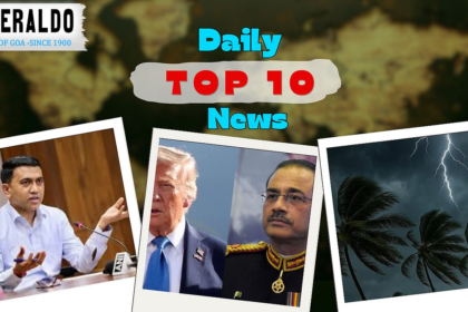 Daily10@Herald: Land Scam Kingpin Suhail Held in Quepem; IMD Issues Rain Alert in Goa Till June 27
