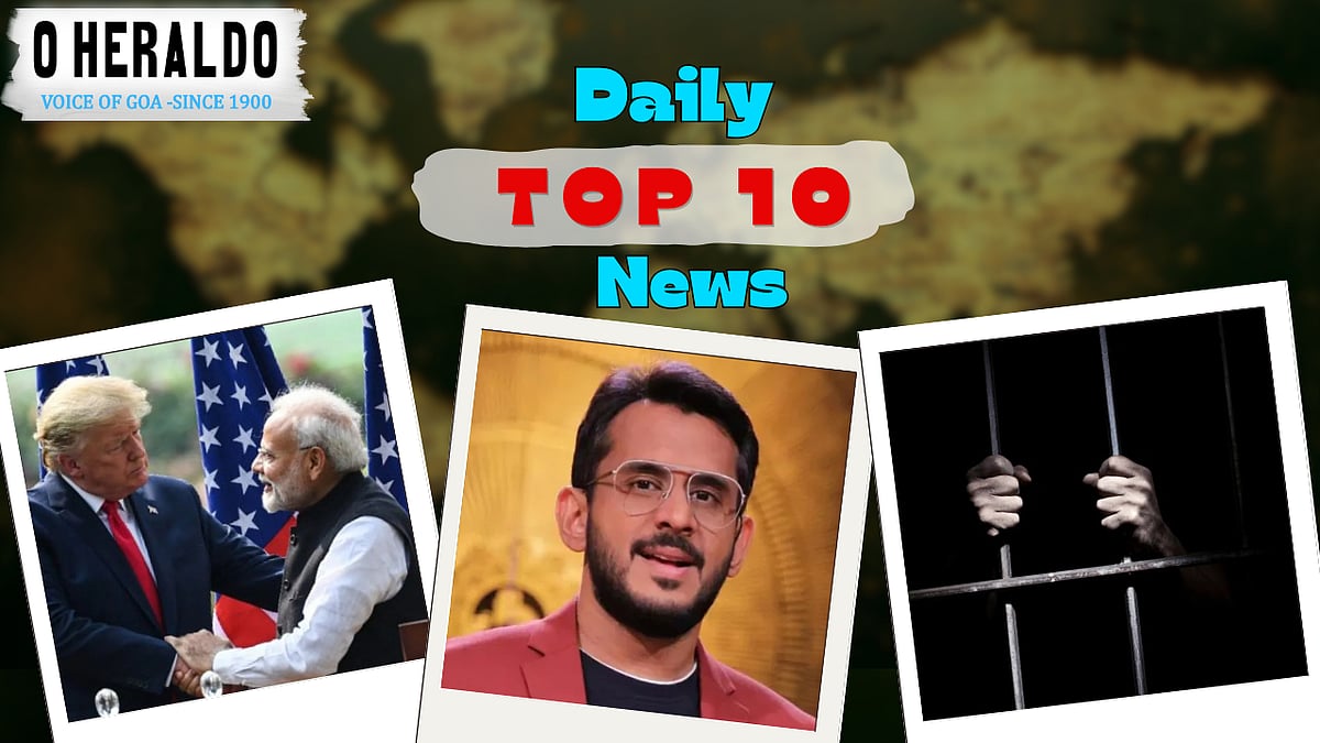 Daily10@Herald: boAt Co-founder Aman Gupta Recalls Goa’s ‘Foreigners-Only’ Party Scene; Dashcam Nails Speeding SUV Youths in Sankhali Hit-and-Run