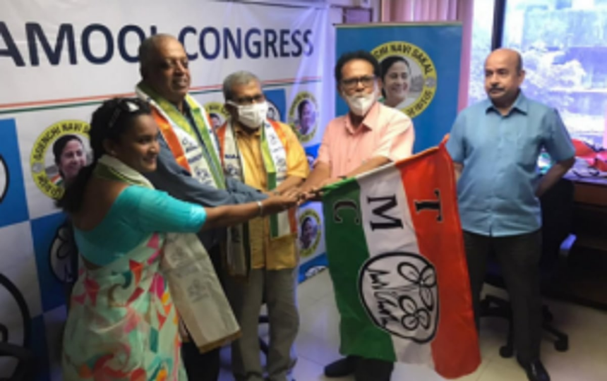 Dalgado Konkani Akademi founder member joins Trinamool Cong