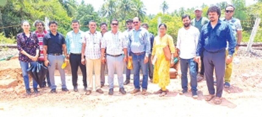 Damage to Velsao’s Mollo creek, aquatic biodiversity laid bare at yet another inspection of RVNL’s work site