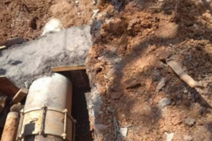 Damaged Ganjem   pipeline repaired