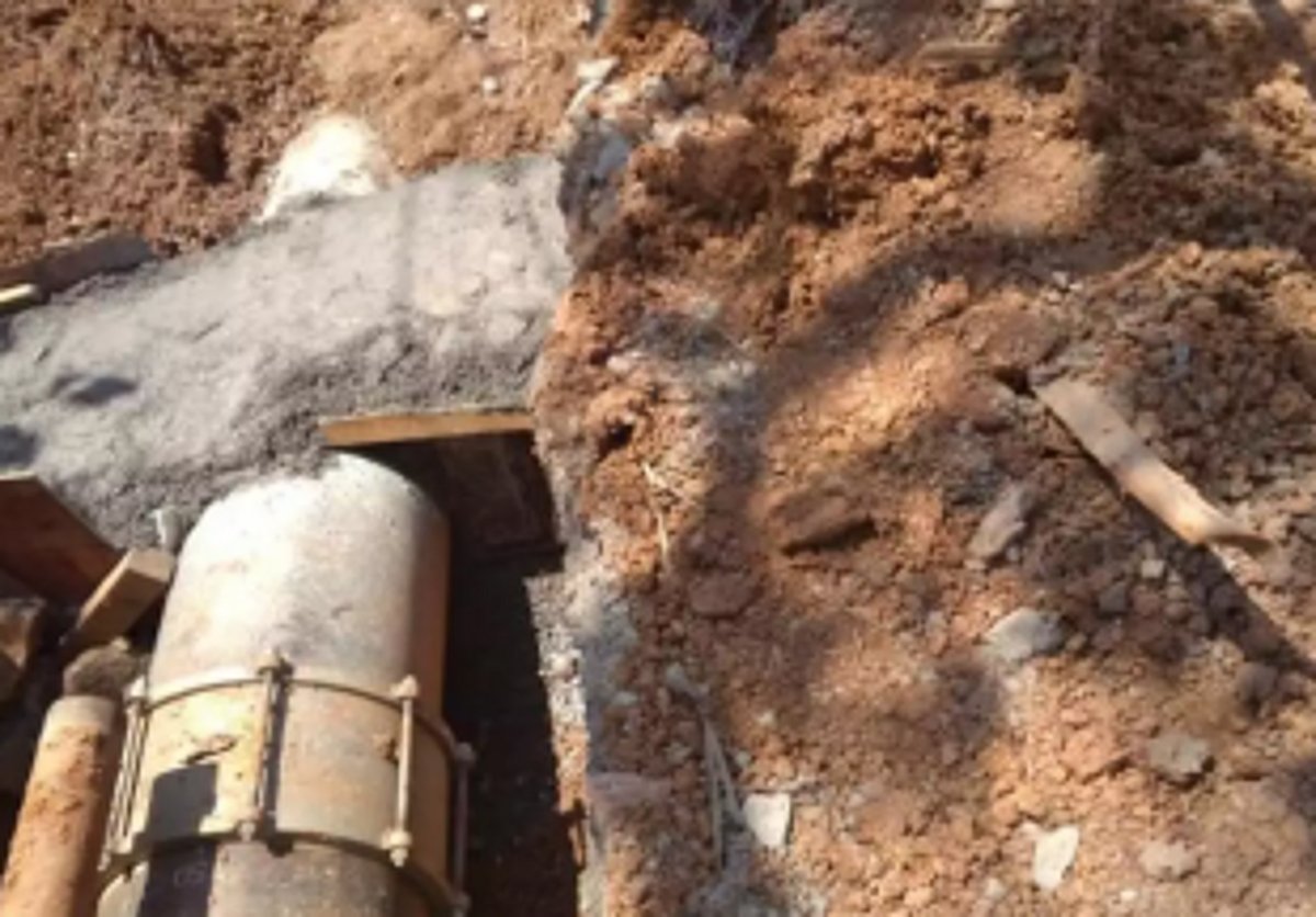 Damaged Ganjem   pipeline repaired