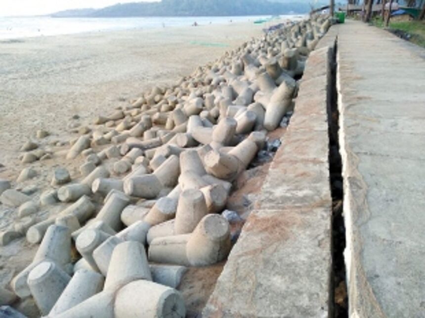 Damaged seawall at Keri beach to be repaired by March 24: WRD 1 Damaged seawall at Keri beach to be repaired by March 24: WRD