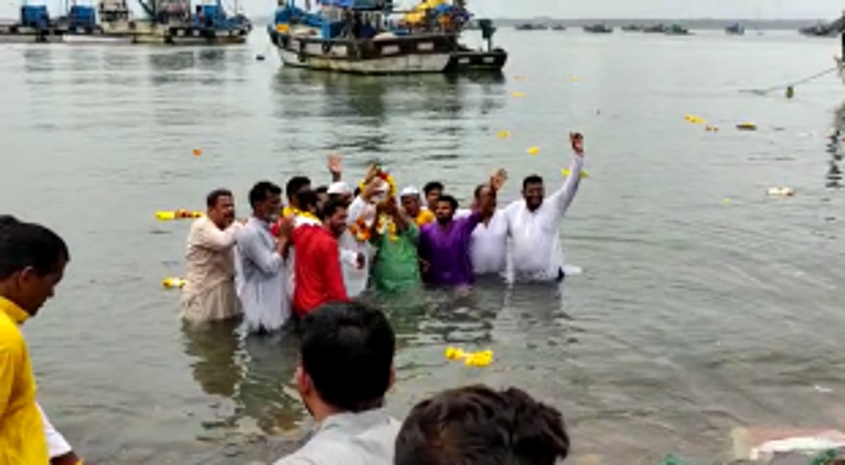 Damodar Bhajani Saptah festival ended Thursday afternoon