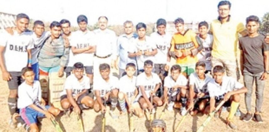 Damodar English HS emerge State champs