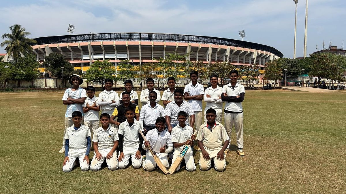 Damodar High School Wins Salcete Taluka U-14 Cricket Tournament