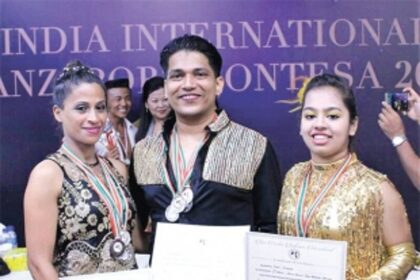 Dancing it up on an international platform