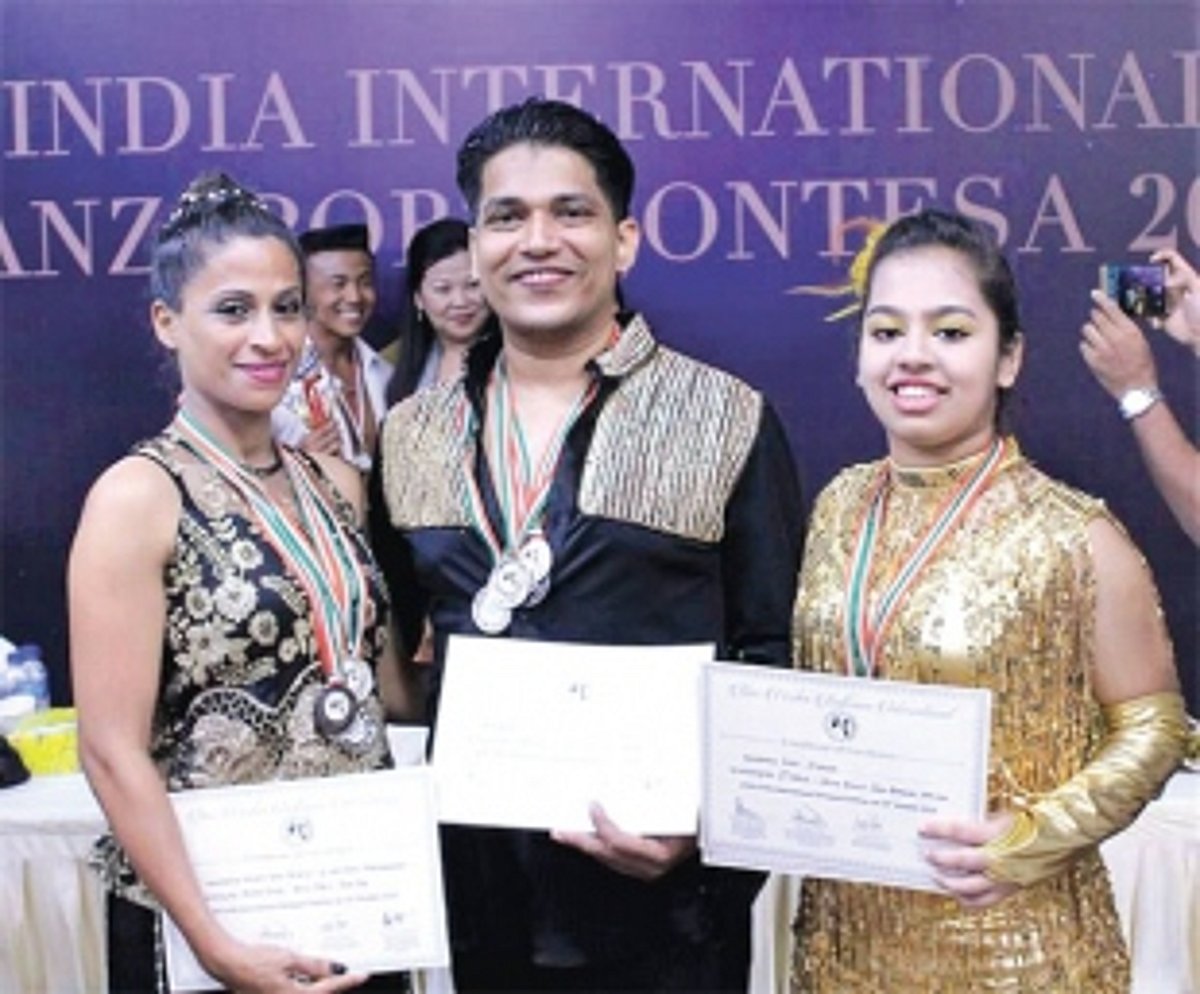 Dancing it up on an international platform