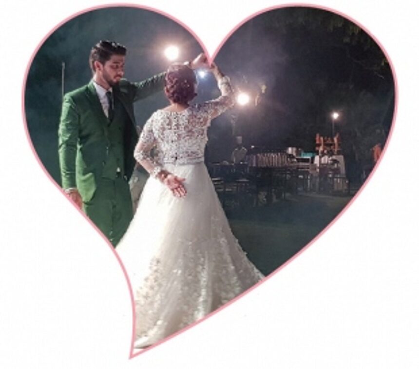 Dancing the first steps elegantly together