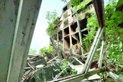 Danger averted: Vacant St Inez  building collapses, no casualties