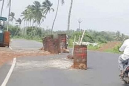 Danger on Sucaldem road