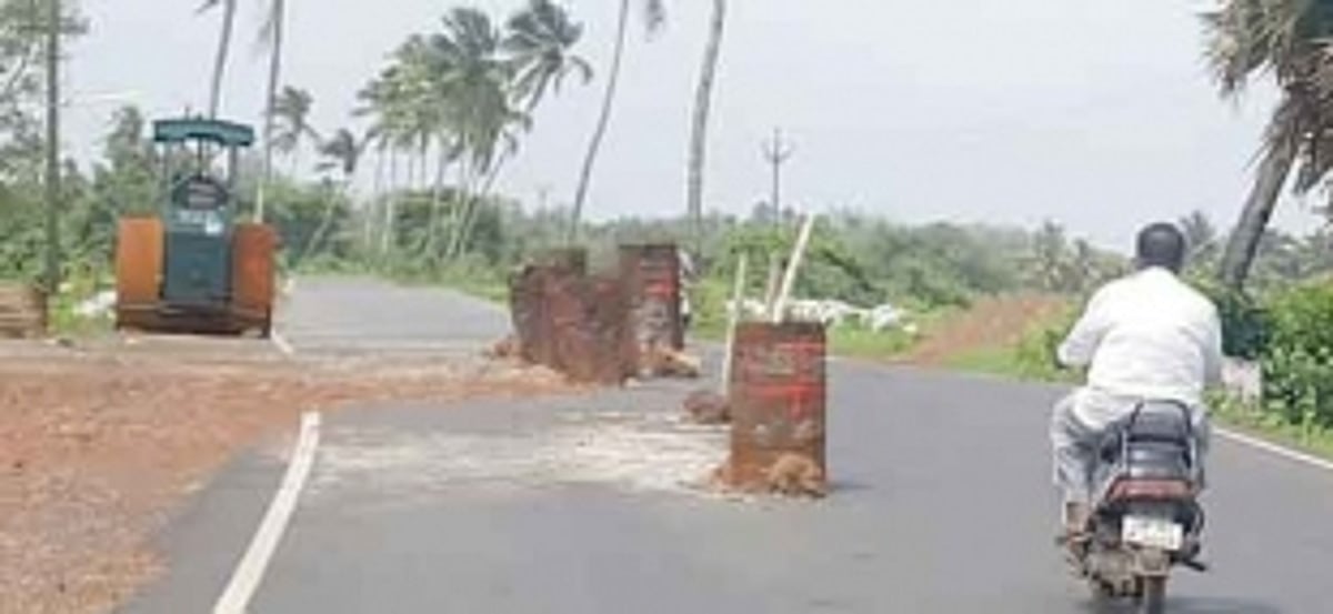 Danger on Sucaldem road