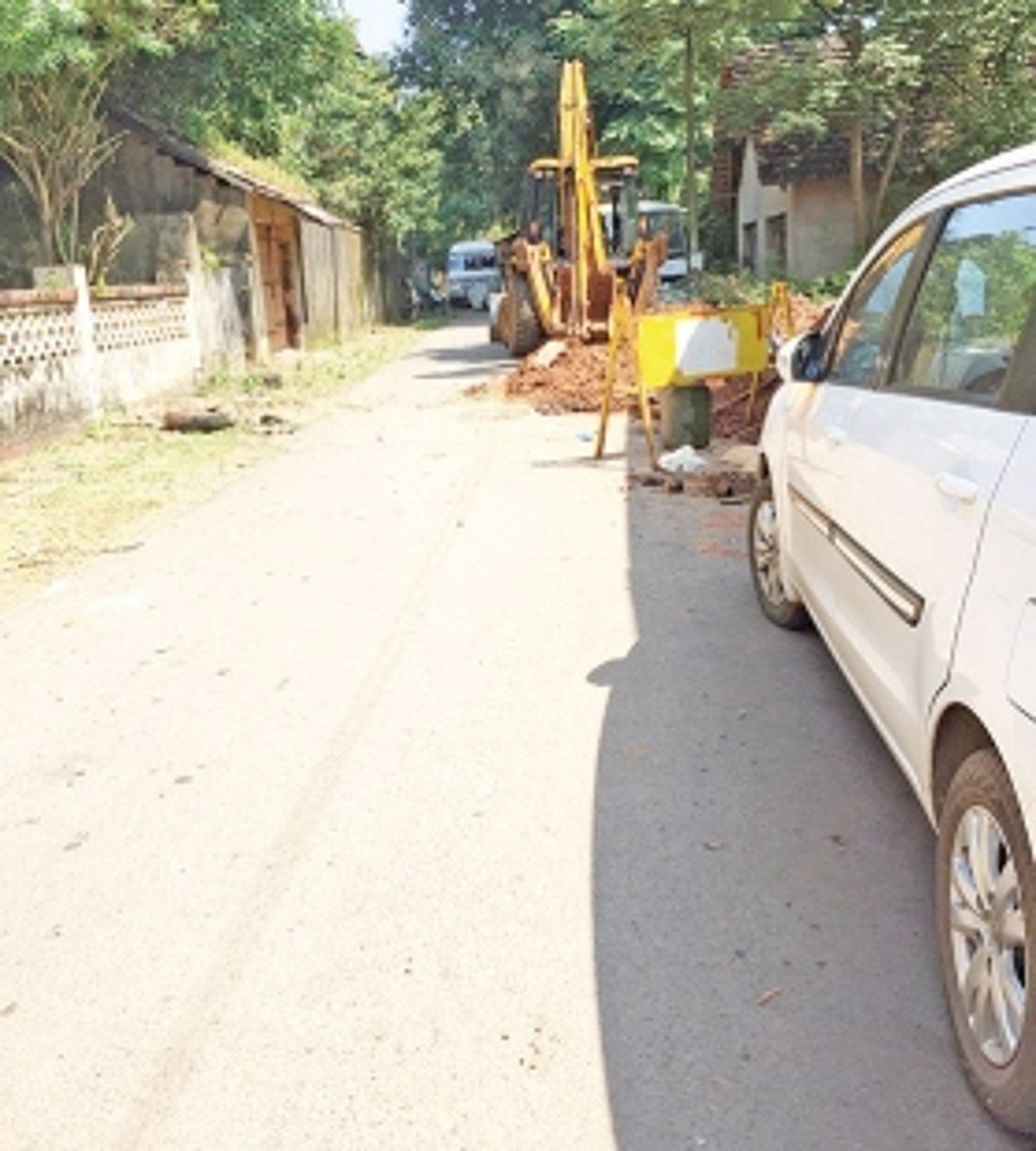 Dangerous 100-metre Comba-Baixo stretch