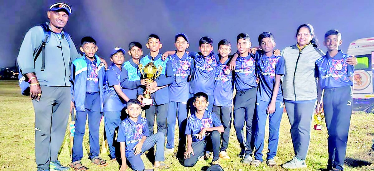 Darsh leads AIM Cricket Academy to victory in Winter Cup