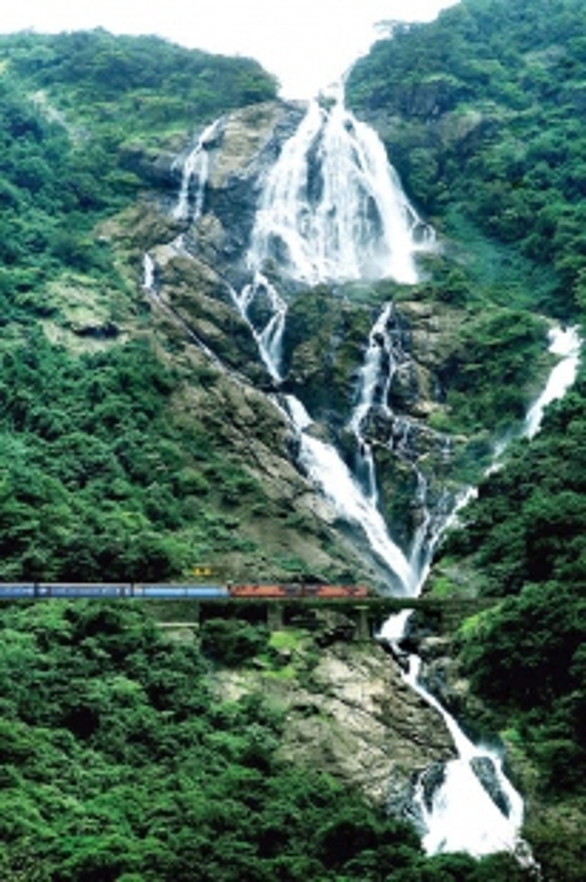 Day 1: 847 tourists visit Dudhsagar Falls
